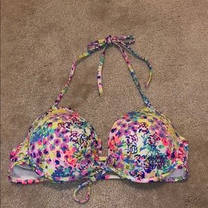 Victoria’ Secret floral bathing suit top!